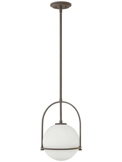 Somerset 11 1/2 inch Stem Pendant in Buckeye Bronze.